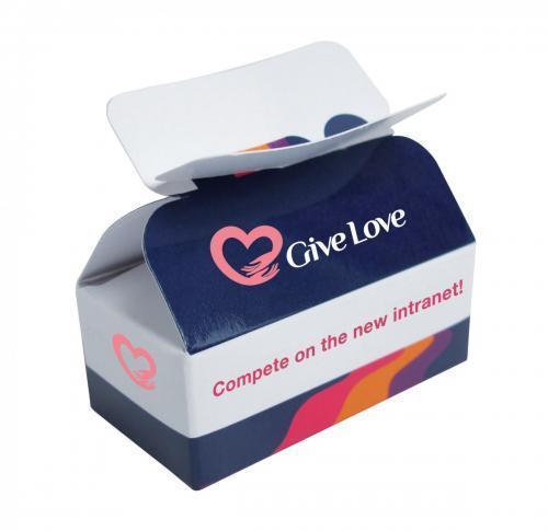 Two chocolates in a box