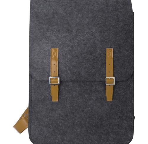 Recycled Branded RPET felt backpacks