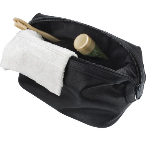 Luxury Branded Leather toiletry bags