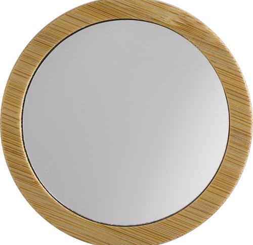 Custom Printed Bamboo pocket mirrors