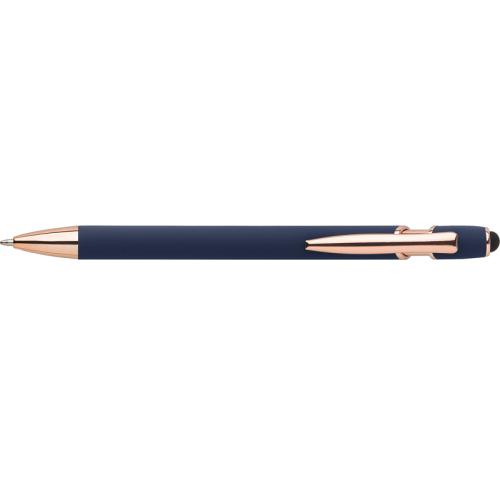 Printed Aluminium ballpen Rose Gold Details