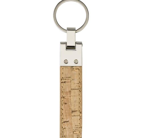 Business Cork and Metal Key holder Keyrings