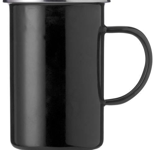 Custom Printed Enamelled steel Camping mugs (550ml)