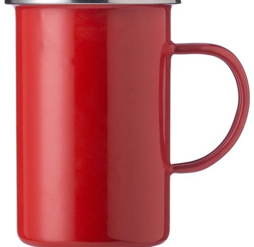 Custom Printed Enamelled steel Camping mugs (550ml)