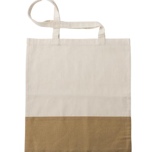 Custom Printed Cotton Shopping bags Long Handles