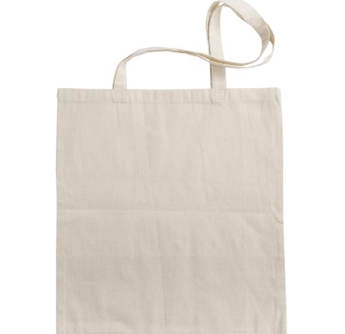 Custom Printed Cotton Shopping bags Long Handles