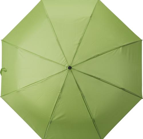 Custom Eco Friendly Recycled Oak Handled Recycled RPET umbrellas