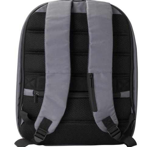 Printed Recycled RPET anti-theft laptop backpacks