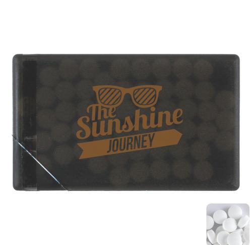 Printed Credit Mint cards with sugar free mints