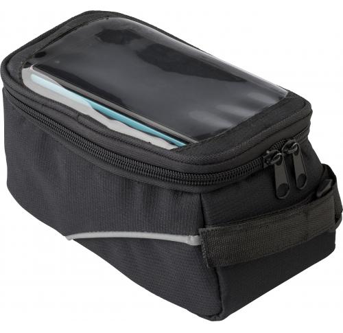 Polyester bicycle handle bar bag
