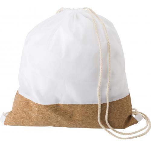 RPET and cork drawstring backpack