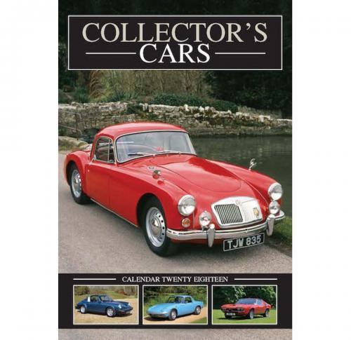 Printed Logo Collectors Cars Wall Calendars 2025