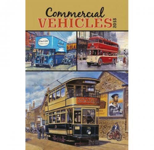Commercial Vehicles Wall Calendar 2025
