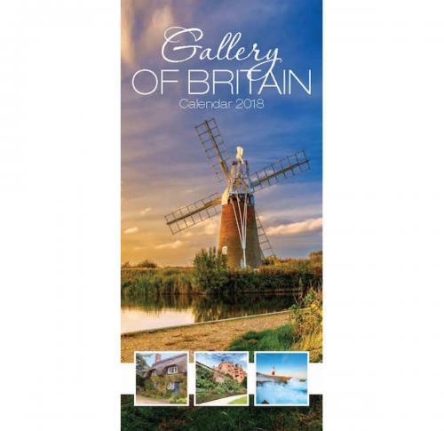 Promotional Gallery Of Britain Slim Wall Calendars 2025