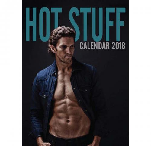 Mens Glamour Wall Calendar 2025 Hot Stuff 