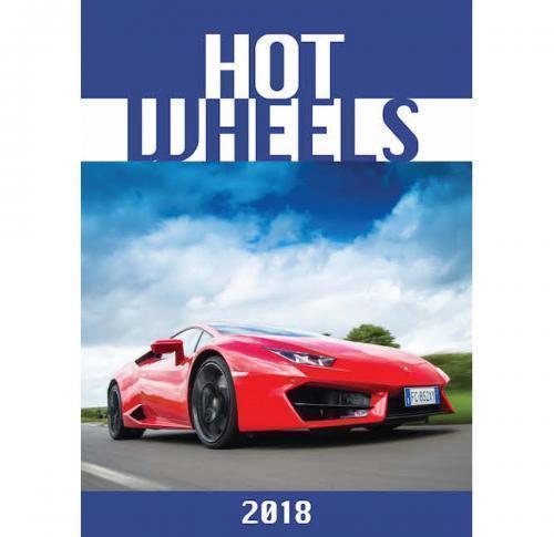 Promotional Hot Wheels Wall Calendar 2025  - 8 Leaf