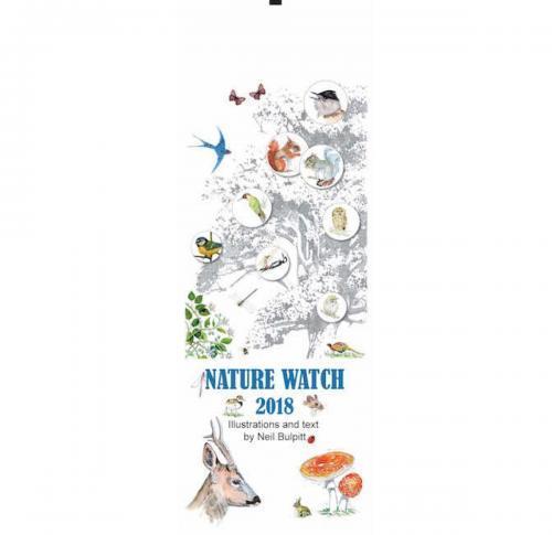 Promotional Printed Nature Watch Slim Wall Calendars 2025