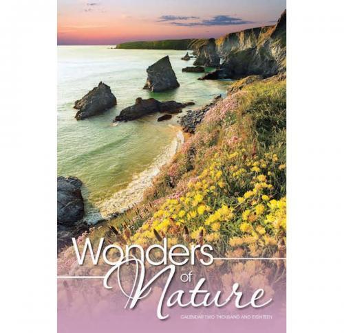 Promotional Printed Wonders Of Nature Wall Calendars 2025