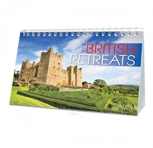 2025 Calendars - British Retreats A5 Desk Custom Logo