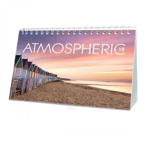 Printed 2025 Desk Calendars - Atmospheric A5 