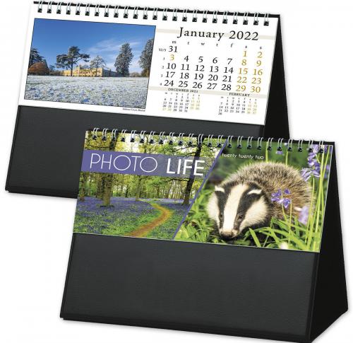 Business Printed 2025 Photolife Desk Calendars
