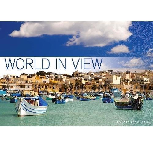 World In View Wall Calendar 2025