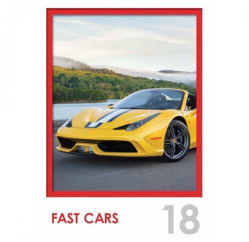 Fast Cars Optima Wall Calendar 2025 12 Leaf