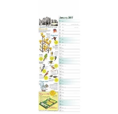 Promotional Printed Nature Watch Slim Wall Calendars 2025