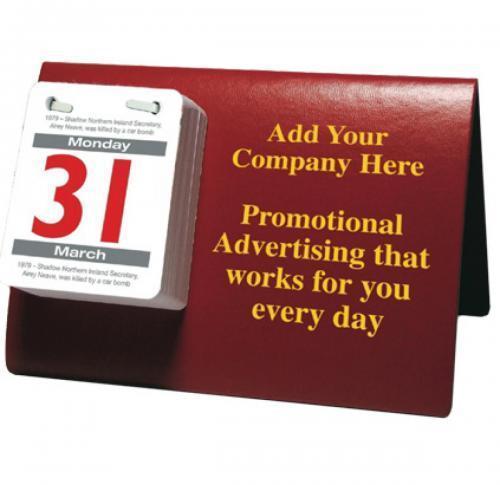 Custom Printed Desk Pad Calendars 2025 Summit Desk Easel 