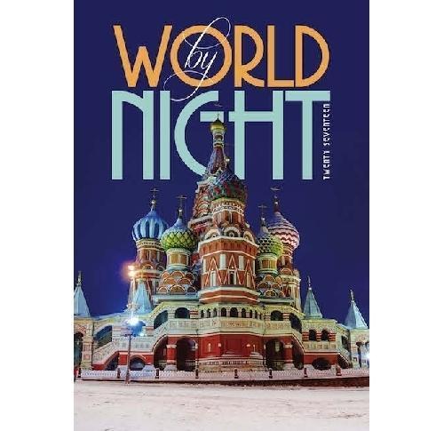 World By Night Wall Calendar 2025