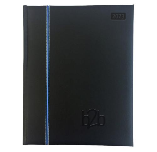 Promotional Quarto Allegro Management Desk Diaries 2025 White Paper