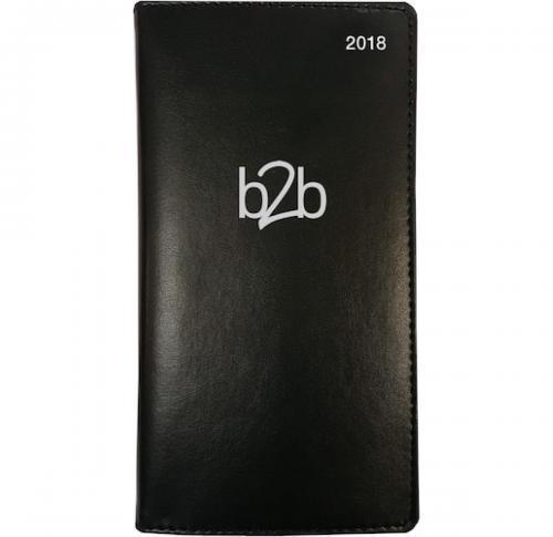 Branded Classic Pocket Diaries 2025 Week To View White Paper