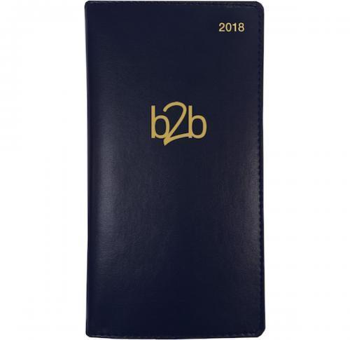 Branded Classic Pocket Diaries 2025 Week To  View Cream Paper