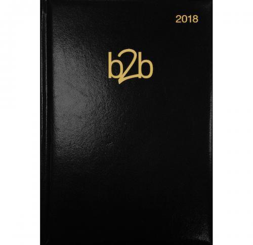 2025 Diaries A5 Page A Day - Foil Blocked Desk Diary 