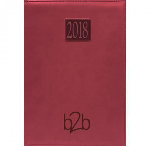 Embossed A5 Page A Day Desk Diaries 2025 Padded Cover
