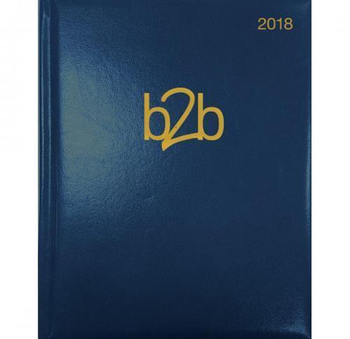 Quarto Foil Blocked Management Desk Diaries Cream Paper Padded Cover