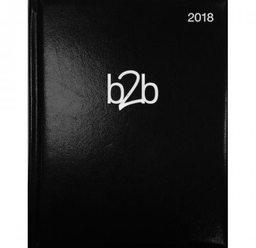 Quarto Foil Blocked Deluxe Desk Diaries White Paper Silver Edges Padded