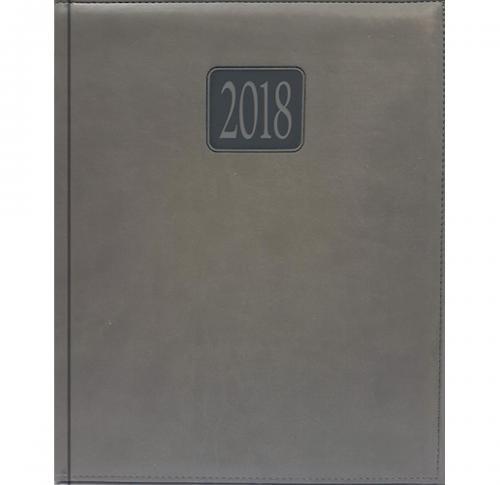 Quarto Branded Desk Diaries 2025 White Paper - Rio Padded