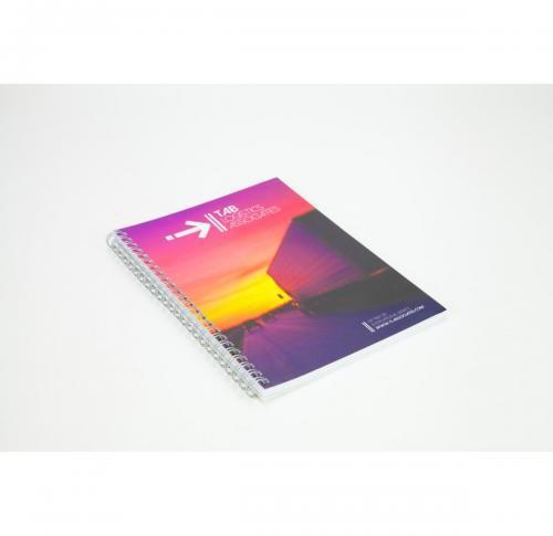 Business A4 Wiro Notebook With 285gsm Cover