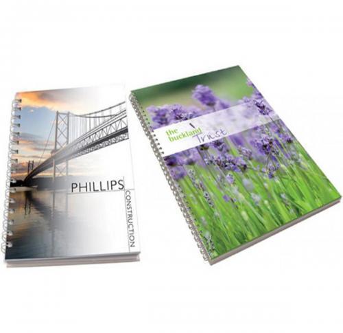 A5 Wiro Notebook with Hard Case Cover