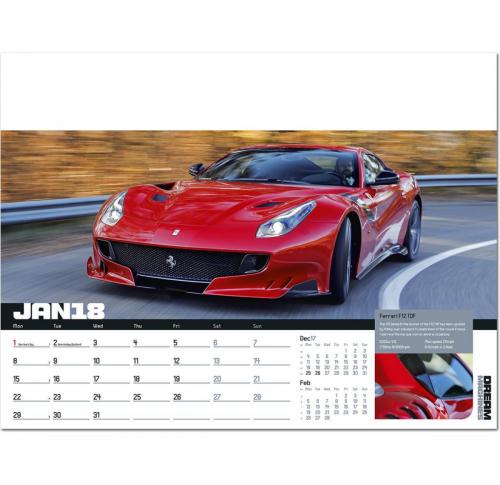 Printed Advertising Wall Calendars 2025 Dream Machines 