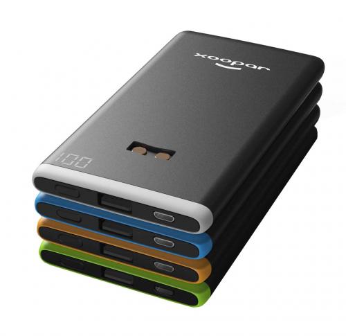 Ring Slim PowerBank for Tower Charging Bar - black