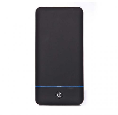Printed Logo Portable Smartphone Chargers PRO Plus - 10200 MAh - Black