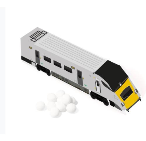 Eco Friendly Train Box of Sweets  - Mint Imperials