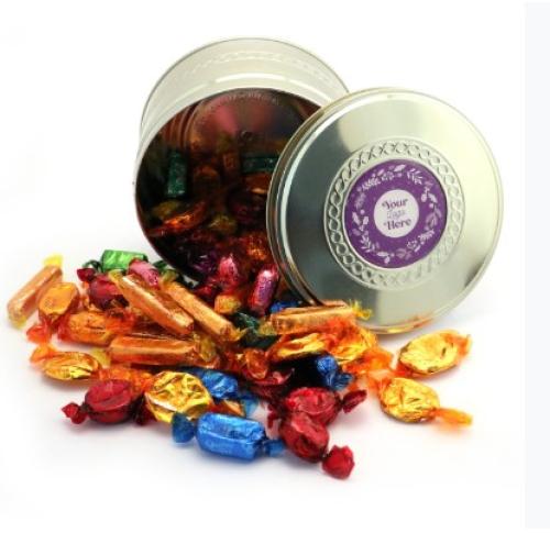 Branded Gold Treat Tin - Quality Street