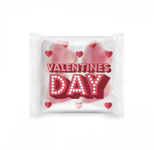 Valentines – Flow Wrapped Tray - Pink Truffle Hearts