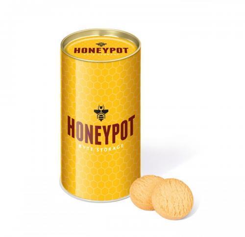 Large Snack Tube - Mini Shortbread Biscuits