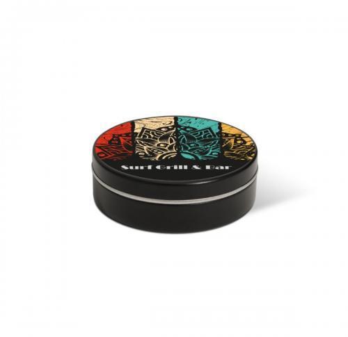 XS Peppermint Tin - Black - Paper Label