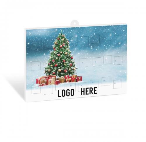 Christmas – Festive Print Calendar - Milk Chocolate - Maxi