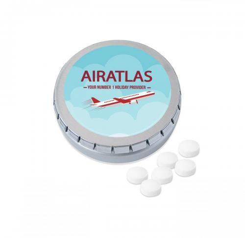 Kalfany – Mini Click Clack Tin - Sugar Free Peppermint